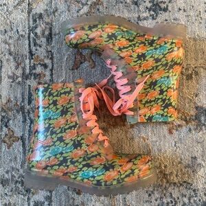 Bongo Women’s Floral Rain Boots